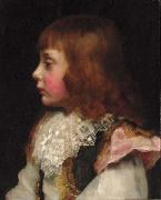 Valentine Cameron Prinsep Prints Portrait of a boy France oil painting reproduction